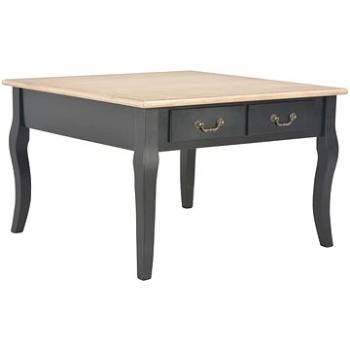 Konferenční stolek černý 80x80x50 cm dřevo (280063)