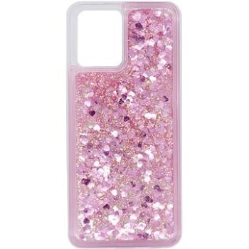 iWill Glitter Liquid Heart Case pro Realme 8 Pink (DIP123_64)