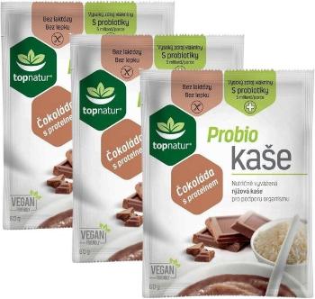 Topnatur Probio kaše protein s čokoládou 3 x 60 g