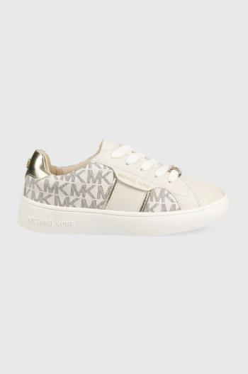 Dětské sneakers boty Michael Kors béžová barva