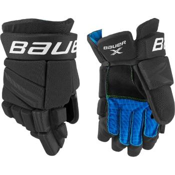 Bauer X GLOVE JR Dětské hokejové rukavice, černá, velikost 10