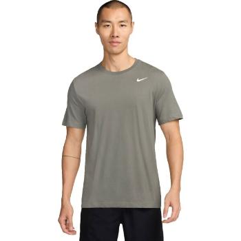 Nike DRI-FIT Pánské tréninkové tričko, šedá, velikost