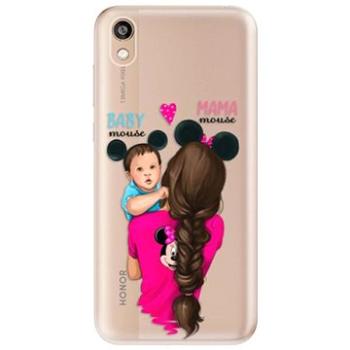 iSaprio Mama Mouse Brunette and Boy pro Honor 8S (mmbruboy-TPU2-Hon8S)