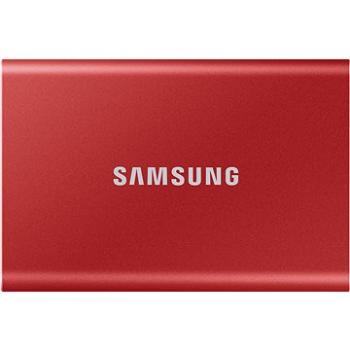 Samsung Portable SSD T7 500GB červený (MU-PC500R/WW)
