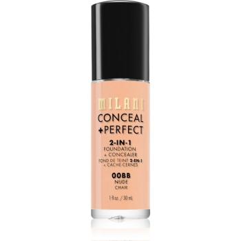 Milani Conceal + Perfect 2-in-1 Foundation And Concealer make-up 00BB Nude 30 ml