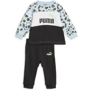 Puma ESSENTIALS MIX MTCH Dětská sportovní teplákovka, černá, velikost