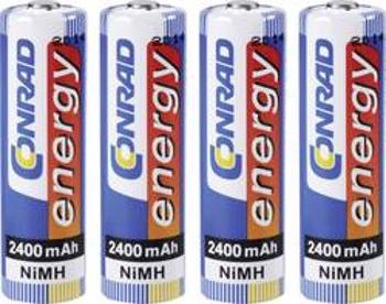 Akumulátor Conrad energy, NiMH, AA, 2400 mAh, 4 ks