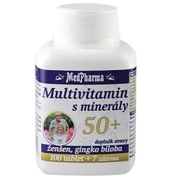 MedPharma Multivitamin s minerály 50+ - 107 tbl. (8594045475456)