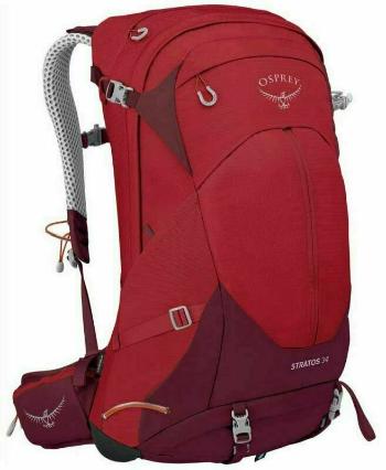 Osprey Stratos 34 Poinsettia Red Outdoorový batoh