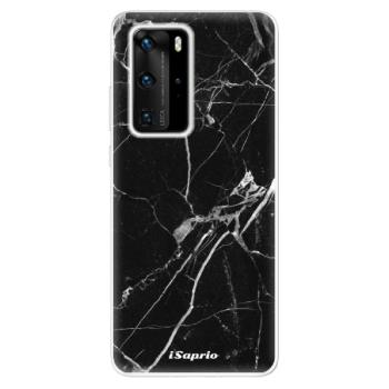 Odolné silikonové pouzdro iSaprio - Black Marble 18 - Huawei P40 Pro