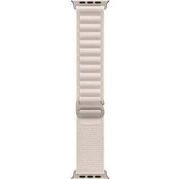 Apple Watch 49mm hvězdně bílý Alpský tah – střední (MQE63ZM/A)