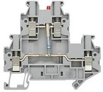 Dvojitá svorka šroubovací Siemens 8WH10205JF30, 2.5 mm, šedá, 50 ks