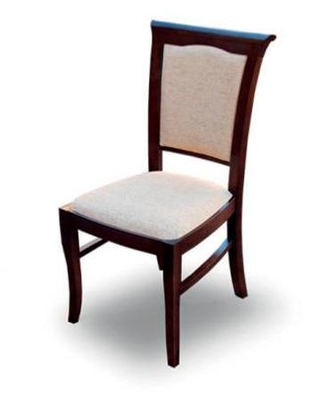 ALB, K14 čalouněná jídelní židle z masivního dřeva