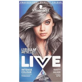 SCHWARZKOPF LIVE Urban Metallics U72 Dusty Silver (2405786)