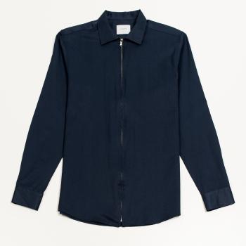 Modrá košile – Maverick Zipper – XL