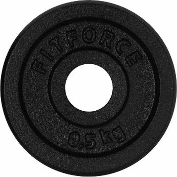 Fitforce PLB 0,5KG 25MM Nakládací kotouč, černá, velikost 0,5 KG