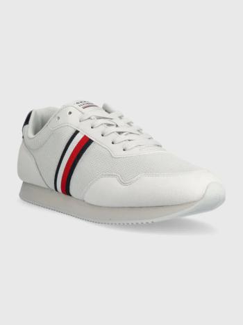 Tommy Hilfiger pánské bílé tenisky - 42 (YBS)