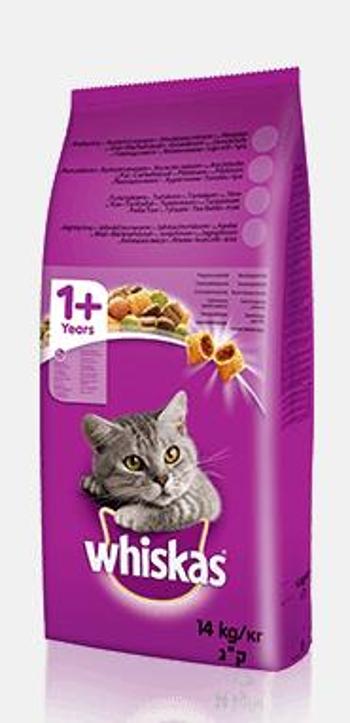 WHISKAS suché KUŘECÍ - 14kg