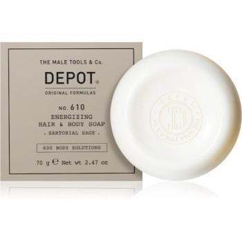 Depot No. 610 Energizing Hair&Body Soap mýdlo na tělo a vlasy 70 g