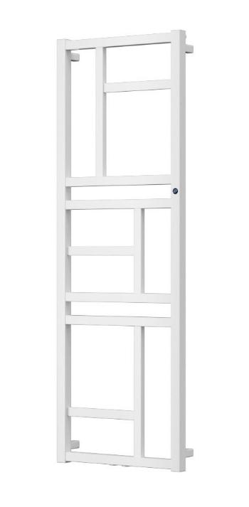 HOPA Koupelnový radiátor MONDRIAN bílá barva Barva radiátoru Bílá, Rozměr radiátoru 500 x 1440 mm, výkon 496 W, Typ připojení Středové 50 mm RADMON501435SP