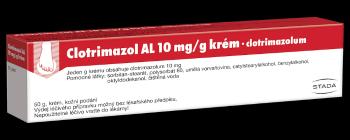 Clotrimazol AL 10mg/g krém 50 g