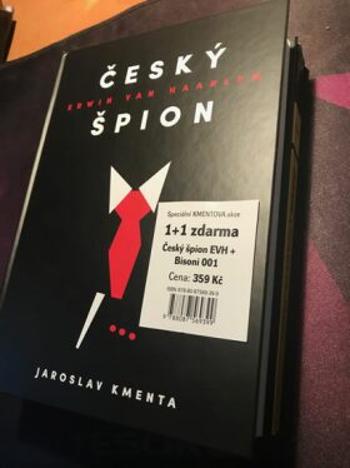 Český špion Erwin van Haarlem + Bisoni 001 - Komplet (2 knihy) - Jaroslav Kmenta, Sytovský Josef