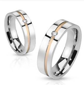 Šperky4U OPR1475 Pánský snubní prsten - velikost 65 - OPR1475-65