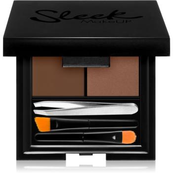 Sleek Brow Kit set pro úpravu obočí Medium 3,8 g