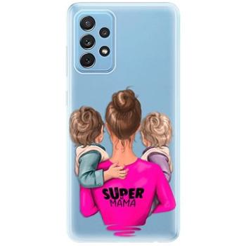 iSaprio Super Mama - Two Boys pro Samsung Galaxy A72 (smtwboy-TPU3-A72)