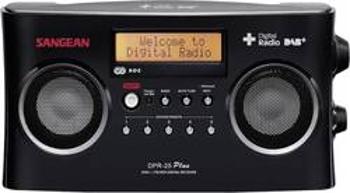 DAB+ rádio Sangean DPR-25+, FM, černá