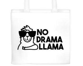 Plátěná nákupní taška No drama llama