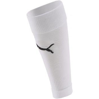 Puma TEAMGOAL 23 SLEEVE SOCK Pánské štulpny, bílá, velikost 43-46