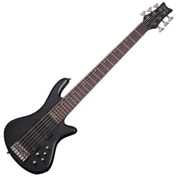 Schecter Stiletto Studio-6 See Thru Black Satin 6-strunná baskytara