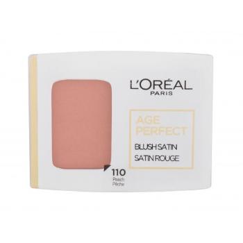 L'Oréal Paris Age Perfect Blush Satin 5 g tvářenka pro ženy 110 Peach