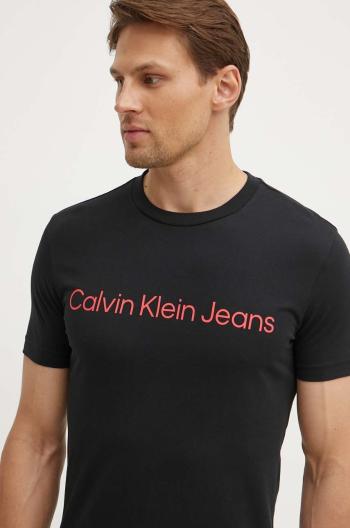 Bavlněné tričko Calvin Klein Jeans s potiskem, J30J322552