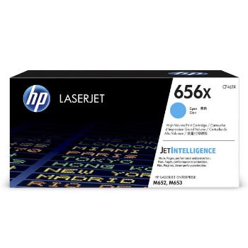 HP CF461X - originální toner HP 656X, azurový, 22000 stran