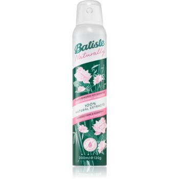 Batiste Naturally Bamboo & Gardenia suchý šampon pro absorpci přebytečného mazu a pro osvěžení vlasů 200 ml