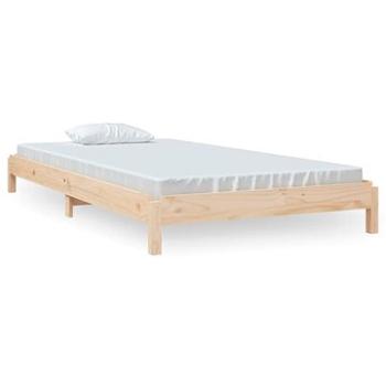 Stohovatelná postel 90 × 200 cm masivní borovice, 820392 (820392)
