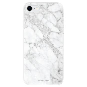 Odolné silikonové pouzdro iSaprio - SilverMarble 14 - iPhone SE 2020