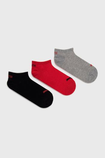 Ponožky Puma 906807. dámské, červená barva