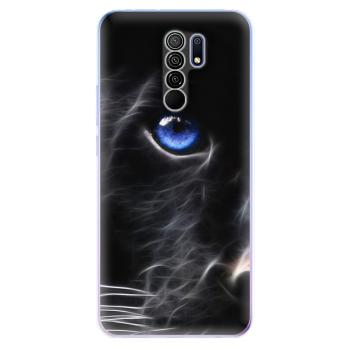 Odolné silikonové pouzdro iSaprio - Black Puma - Xiaomi Redmi 9