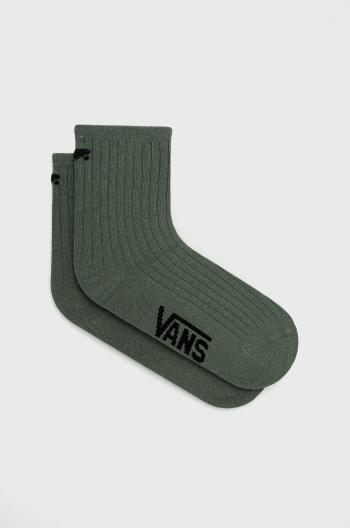 Ponožky Vans zelená barva