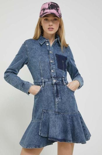Džínové šaty Karl Lagerfeld Jeans mini