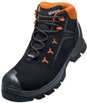 Bezpečnostní obuv ESD S3 Uvex 2 GTX Vibram 6525245, černá, oranžová, 1 pár