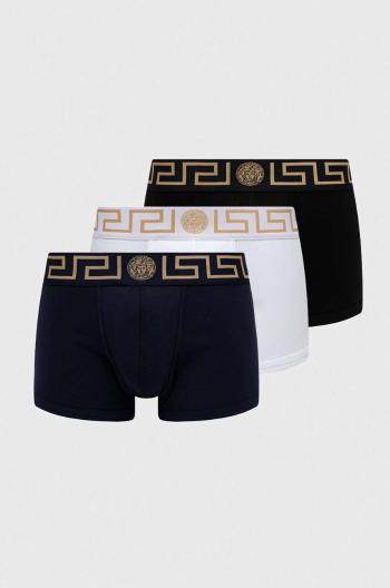 Boxerky Versace 3-pack pánské, tmavomodrá barva, AU10326 A232741