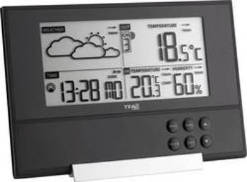 Bezdrátová meteostanice TFA PURE Design NRG 2, 351107, černá