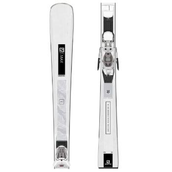 Salomon S/MAX W 6 + M10 GW L82 Dámský lyžařský set, bílá, velikost 160