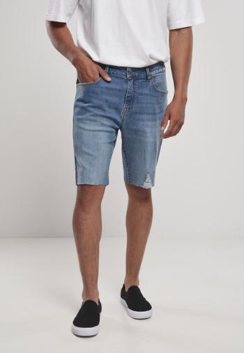 Urban Classics Relaxed Fit Jeans Shorts light destroyed washed - 30