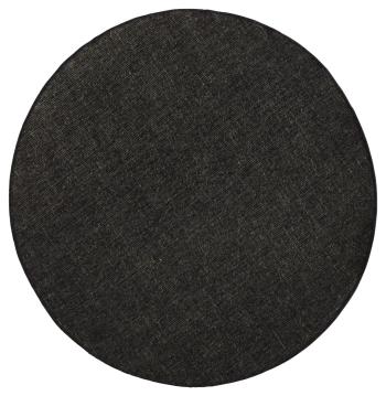 NORTHRUGS - Hanse Home koberce Kusový koberec Twin-Wendeteppiche 103096 schwarz creme kruh - 200x200 (průměr) kruh cm Černá