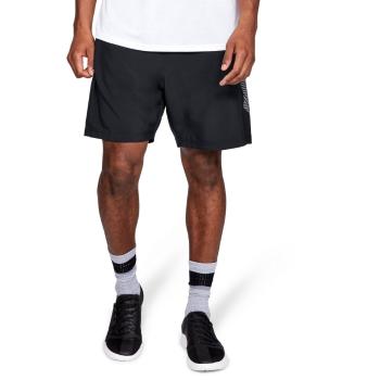 Under Armour UA Woven Graphic Shorts S Black /  / Steel